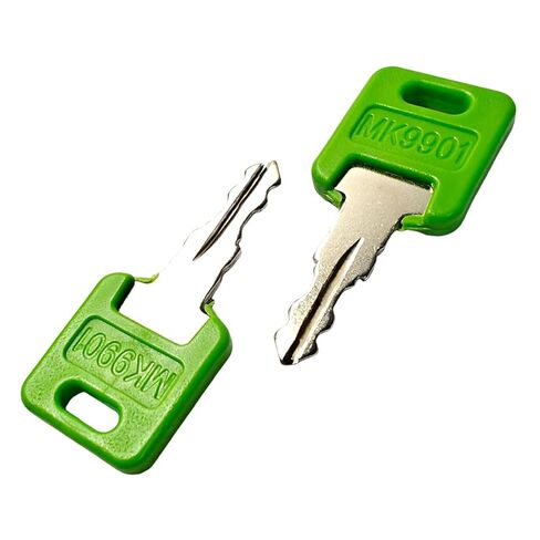 8 PC RV Key MK9901 6601 متوافق مع كود FIC 9901 6601 Motorhome Master Green Key in Kuwait