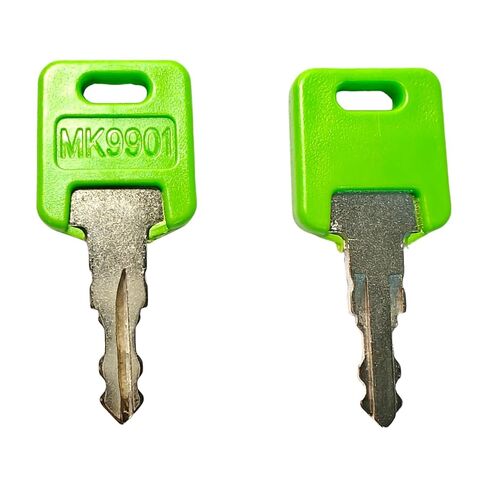 8 PC RV Key MK9901 6601 متوافق مع كود FIC 9901 6601 Motorhome Master Green Key in Kuwait