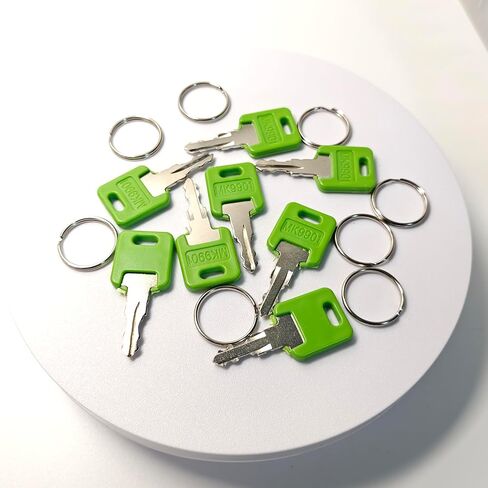 8 PC RV Key MK9901 6601 متوافق مع كود FIC 9901 6601 Motorhome Master Green Key in Kuwait