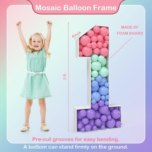 رسائل سرادق 3FT رسائل إطار بالون الفسيفساء سد رسائل فسيفساء مسبقة الرغوة للبالونات لعيد الميلاد بمشاركة زفاف عيد ميلاد ديكورات الحفلات. in Kuwait