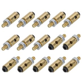 MECCANIXITY Linkage Stoppers Connecting Servo Arm,Adjustable Push Rod with Nut and Screw for RC Airplane,D4x1.6mm 18Pcs