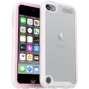 iPod Touch 7th Generation Case, iPod Touch 6 Case, iPod Touch 5 Case, Hybrid Hard PC Soft TPU Shockproof Protective Cover for iPod Touch, Pink in Kuwait