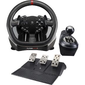 Superdrive - GS950-X 900° steering wheel with manual shifter, 3 pedals and paddle shifters for Xbox Serie X/S, PS4, Xbox One (programmable) in Saudi Arabia