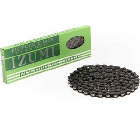 IZUMI ES410 Spring Clip Connect Single-Speed Chain, 116 Links in 7 Colors