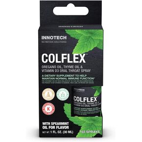 Click Image to Open expanded View INNOTECH Nutrition: Colflex Oregano Throat Spray, Arctic Mint - 25 ml