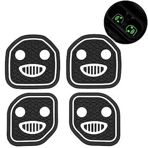 Auto Cup Holder Inserts Coasters Center Console Organizer Tray Fit for 2018-2023 Wrangler JL JLU 2020-2023 Gladiator Accessories JT Truck Interior Decoration