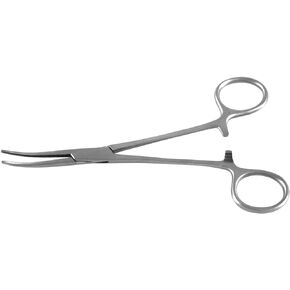 Crile Forceps Curved Serrated Jaws Hemostat Clamps (Available Sizes 5.5" / 6.25") - SurgicalExcel (6.25" (Crile Rankin))