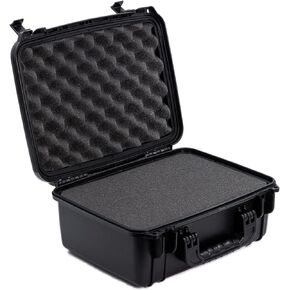Seahorse 520 Heavy Duty Protective Dry Box Case With Accuform Foam - TSA Approved/Mil Spec / IP67 Waterproof/USA Made for Cameras, Action Cameras, Firearms, Camping, Kayaks