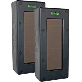 Dakota Alert SBA-4k Plus Solar Break Beam Driveway Alarm Kit - Long Range, Outdoor, Weatherproof, Up to 1 Mile Wireless Range - Includes SBB-4000 Transmitter & RE-4k Plus Receiver | Property Alarms