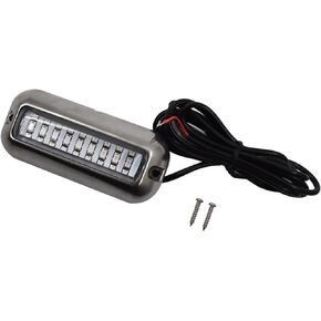 12V 27LED Transom Light Underwater Boat Marine 316 Stainless Steel Pontoon 120 LED Beam Angle