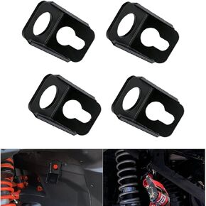 Can am X3 Tie Down Hooks Brackets, Compatible with Canam Maverick X3 All Models 2017-2023 (4pcs)