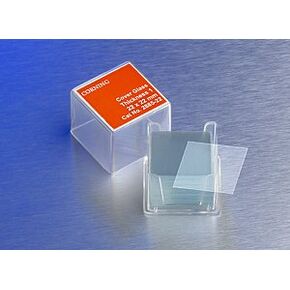 Corning 2975-245 Borosilicate Glass Rectangular #1 Cover Glass, 24mm L x 50mm W (Case of 1000)