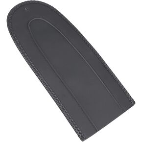 PU Leather Black Rear Seat Fender Bib Cover for Harley Fat Boy Softail Heritage Classic Slim Sport Glide 2018-2020