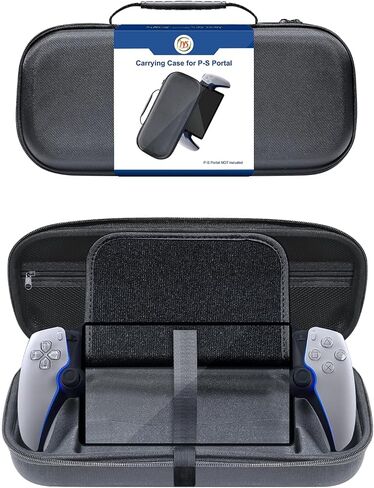 PlayStation Portal Case,Carrying Case for PS5 Protal Protector,Handheld Carrying Accessories Shockproof Hard Shell Case Bag with Inner Pocket for Travel and Storage in Saudi Arabia