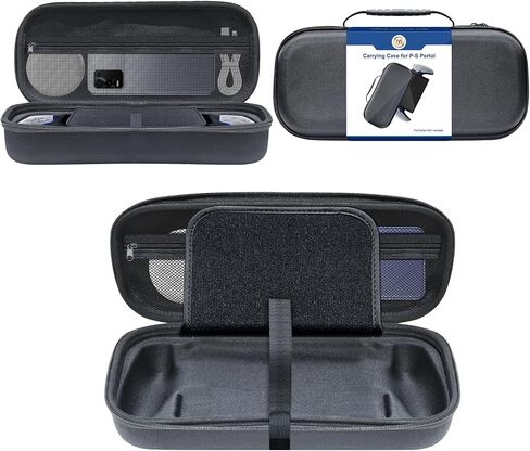 PlayStation Portal Case,Carrying Case for PS5 Protal Protector,Handheld Carrying Accessories Shockproof Hard Shell Case Bag with Inner Pocket for Travel and Storage in Saudi Arabia