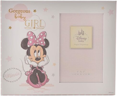 صندوق تذكار ميني ماوس من Happy Homewares Magical Beginnings - مثالي لتخزين التذكارات الخاصة - مرخص رسميًا in Kuwait