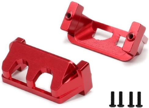 Aluminum Steering Servo Guard Protector Guards Upgrades Parts for E-Revo Mini 71054 71076 Slash 70054 Summit 72054 1/16 RC Car Replacement #7037 (Red) in Saudi Arabia