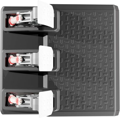 دواسات السباق - مجموعة دواسات عجلة القيادة للألعاب من لوجيتك، نوابض قابلة للتبديل، قابلة للتعديل، متينة، متوافقة مع عجلات السباق لوجيتك G920 in Kuwait