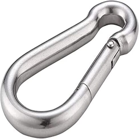 20 قطعة 2 بوصة خطاف زنبركي 304 من الفولاذ المقاوم للصدأ رابط سريع قفل خطاف فاستنر in Kuwait