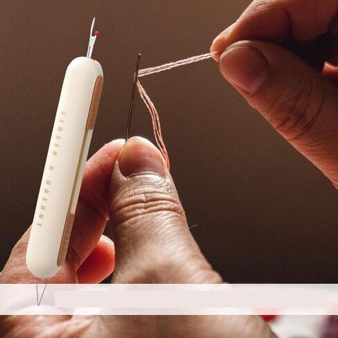 2024 جديد 2 في 1 مجموعة أدوات الخياطة بإبرة 2 في 1 - مجموعة أدوات خياطة 3 قطع لسهولة الغرز المتقاطعة واللحف والحياكة - أساسيات الحرف اليدوية المحدثة in Saudi Arabia
