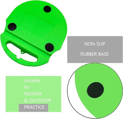 جهاز تدريب التنس TaktZeit للتدريب الذاتي على لوح التزلج مع كرتين (فلاش أخضر 1.0) in Kuwait