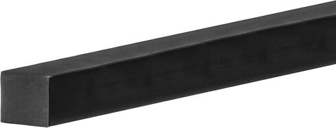 USA SEALING ZUSA-RC-1093 Buna-N Cord Stock, 70A Durometer, Black, Square Profile, 0.133 in Cross Section, 5 ft Long, Buna, Nitrile, NBR in Saudi Arabia
