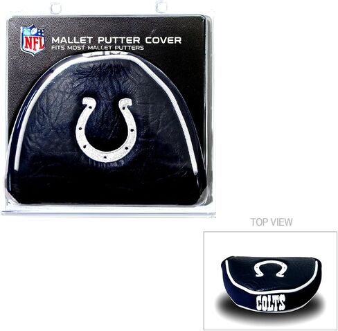 غطاء رأس فريق الجولف NFL NFL Golf Club Mallet Putter، يناسب معظم مضارب المطرقة، سكوتي كاميرون، دادي لونج ليجز، تايلورميد، أوديسي، تيتليست، بينج، كالواي in Saudi Arabia