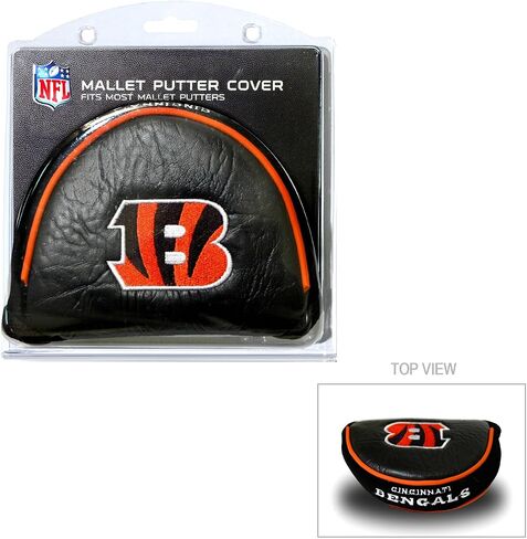 غطاء رأس فريق الجولف NFL NFL Golf Club Mallet Putter، يناسب معظم مضارب المطرقة، سكوتي كاميرون، دادي لونج ليجز، تايلورميد، أوديسي، تيتليست، بينج، كالواي in Saudi Arabia