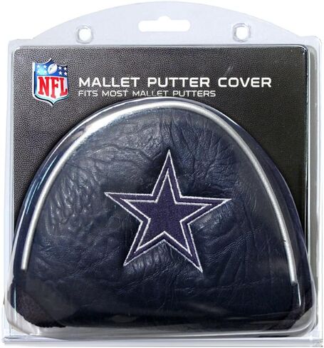 غطاء رأس فريق الجولف NFL NFL Golf Club Mallet Putter، يناسب معظم مضارب المطرقة، سكوتي كاميرون، دادي لونج ليجز، تايلورميد، أوديسي، تيتليست، بينج، كالواي in Saudi Arabia