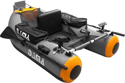 DAMA Triple Chamber SUP لوح مجداف قابل للنفخ مقاس 10'8"*47"، ألواح مجداف عريضة جدًا للبالغين، لوح مجداف لصيد الأسماك مع 3 زعانف قابلة للإزالة، 2 حامل قضيب صيد، مجداف كاياك، حقيبة محمولة in Kuwait
