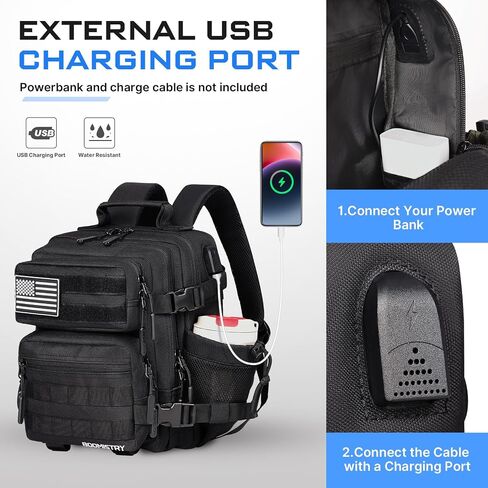 Boomistry 15L Mini Tactical Backpack for Men & Women Molle Daily in Saudi Arabia
