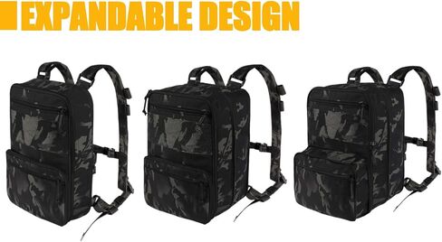 KRYDEX Tactical Expandable Backpack MOLLE Backpack for Travelling Hiking Hunting (RG) in Kuwait