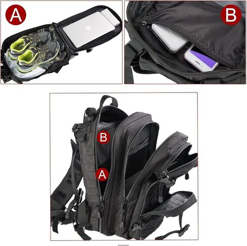 Small Military Tactical Backpack Army Assault Rucksack GYM Hiking Bug Out Bag in Saudi Arabia