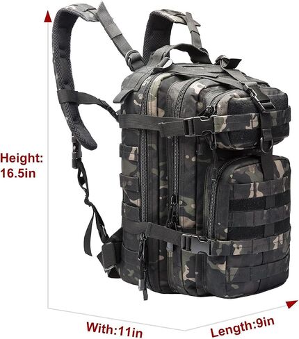 Small Military Tactical Backpack Army Assault Rucksack GYM Hiking Bug Out Bag in Saudi Arabia
