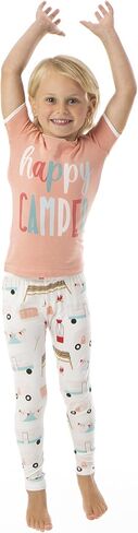 KicKee Pants Graphic Tee Short Sleeve Pajama Set, Baby to Kid, Super Soft Bamboo Viscose Fitted Pajamas in Saudi Arabia