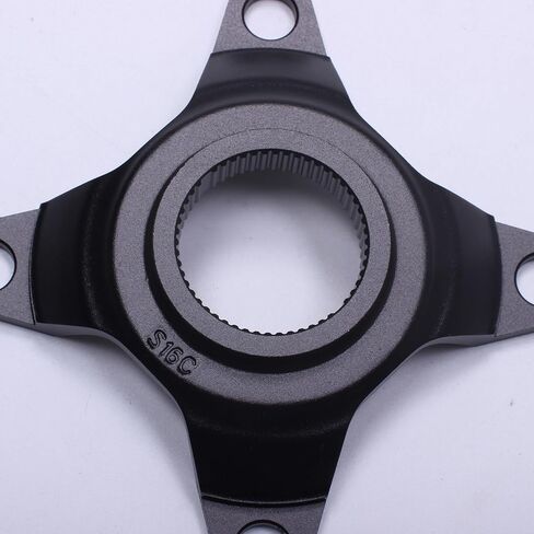 EBike BCD 104MM Chainring Adapter Spider,Aluminium Torque Sensor Spider Adapter for Shimano E7000 & EP600,Ebike(CL52 54T-2T 52G) in Kuwait