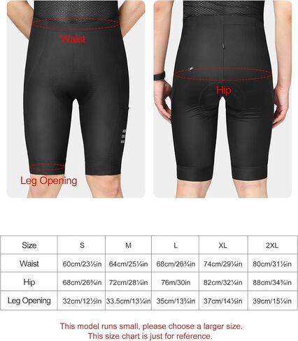 شورت INBIKE للرجال لركوب الدراجات سروال مبطن ثلاثي الأبعاد لركوب الدراجات على الطرق، ممتص للصدمات ومقاوم للاهتراء لركوب الدراجات in Kuwait