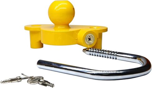 قفل مقرنة عالمي، قفل أمان عالمي لوصلة المقطورة، أمان تخزين قابل للتعديل، فولاذ عالي التحمل يناسب 1-⅞ بوصة، 2 بوصة، و2-5/16 بوصة يستبدل #72783 in Kuwait