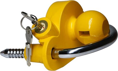 قفل مقرنة عالمي، قفل أمان عالمي لوصلة المقطورة، أمان تخزين قابل للتعديل، فولاذ عالي التحمل يناسب 1-⅞ بوصة، 2 بوصة، و2-5/16 بوصة يستبدل #72783 in Kuwait