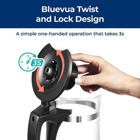 Bluevua Dual-Pack Remineralization Filters, One-Year Set for RO100ROPOT, Alkaline for Reverse Osmosis Filter, Remineralize and Increase pH for Pure Drinking Water in Saudi Arabia