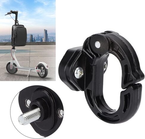 Aramox Motorcycle Front Claw Hanger Luggage Helmet Bag Hook Alloy Steel Aluminum Storage Bag Hook 12kg Load Bearing for Electric Scooter(Red+Black) in Saudi Arabia