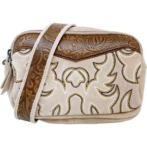 Myra Bag Western Leather Shoulder Bag for Women - Cowgirl Boho Country Crossbody Purse in Saudi Arabia
