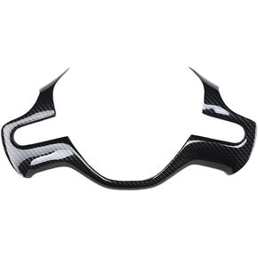 Red Black Carbon Fiber Pattern Wheel Trim Cover Cover Insorial Decoration Accessories Fit to Fit for Honda Civic 2006 2007 2008 2010 2011 (Black A) in Kuwait