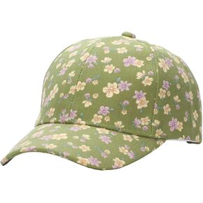 Women Fashion Floral Baseball Cap Ponytail Hat Dad Hat Adjustable Golf Tennis Hat Baseball Hat for Summer Sporting Hiking in Kuwait