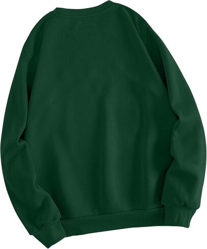 Hilinker Women's Loose Casual Long Sleeve Pullover Tops Graphic Crewneck Sweatshirts in Saudi Arabia