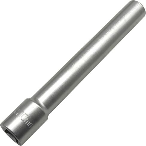 12pcs Extra Deep Socket Set Metric 12 Point 3/8" and 1/2" Drive Extra Long Socket 8mm 10mm 12mm 13mm 14mm 15mm 16mm 17mm 18mm 19mm With 1/2" 3/8" Adapter in Saudi Arabia