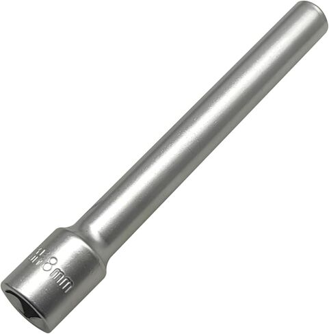 12pcs Extra Deep Socket Set Metric 12 Point 3/8" and 1/2" Drive Extra Long Socket 8mm 10mm 12mm 13mm 14mm 15mm 16mm 17mm 18mm 19mm With 1/2" 3/8" Adapter in Saudi Arabia