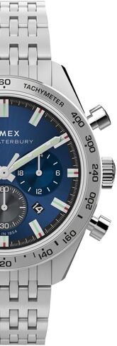 Timex Waterbury chronograph التقليدية مع Tachymeter 41mm Watch Tw2Y18500VQ in Saudi Arabia