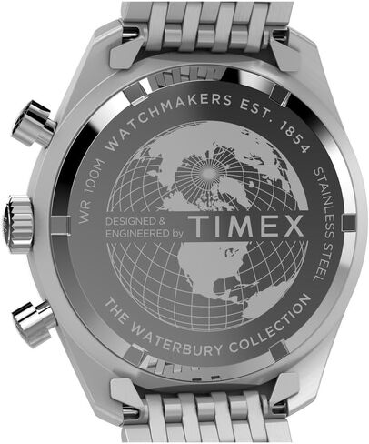Timex Waterbury chronograph التقليدية مع Tachymeter 41mm Watch Tw2Y18500VQ in Saudi Arabia