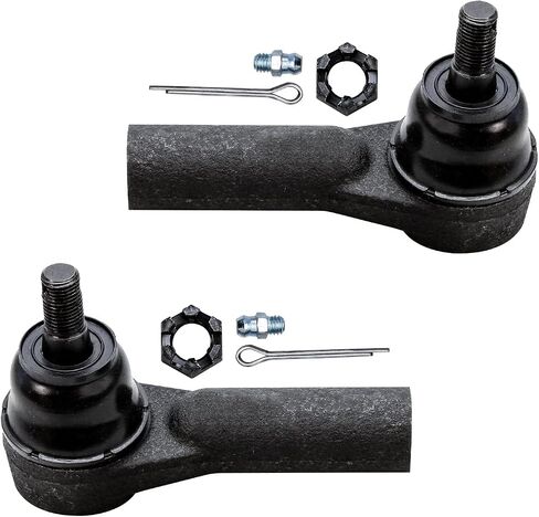 Detroit Axle - 8pc Front Wheel Bearing Hubs Kit for 2005-2009 Ford Escape Mazda Tribute Mercury Mariner 2 Wheel Bearing Hubs Assembly 4 Inner & Outer Tie Rods 2 Sway Bars 2006 2007 2008 Replacement in Saudi Arabia